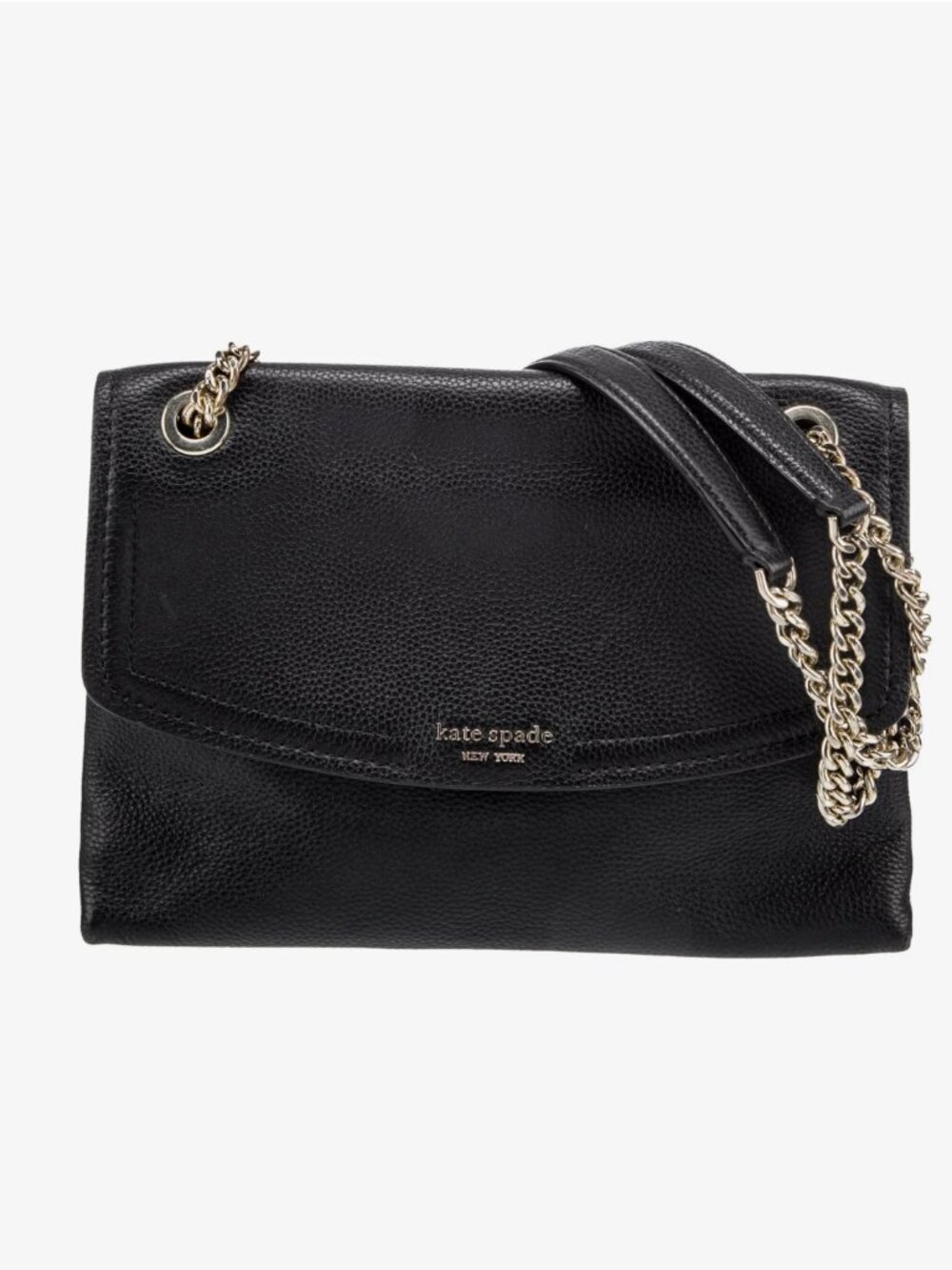 Kate Spade New York Leather Shoulder Bag Black